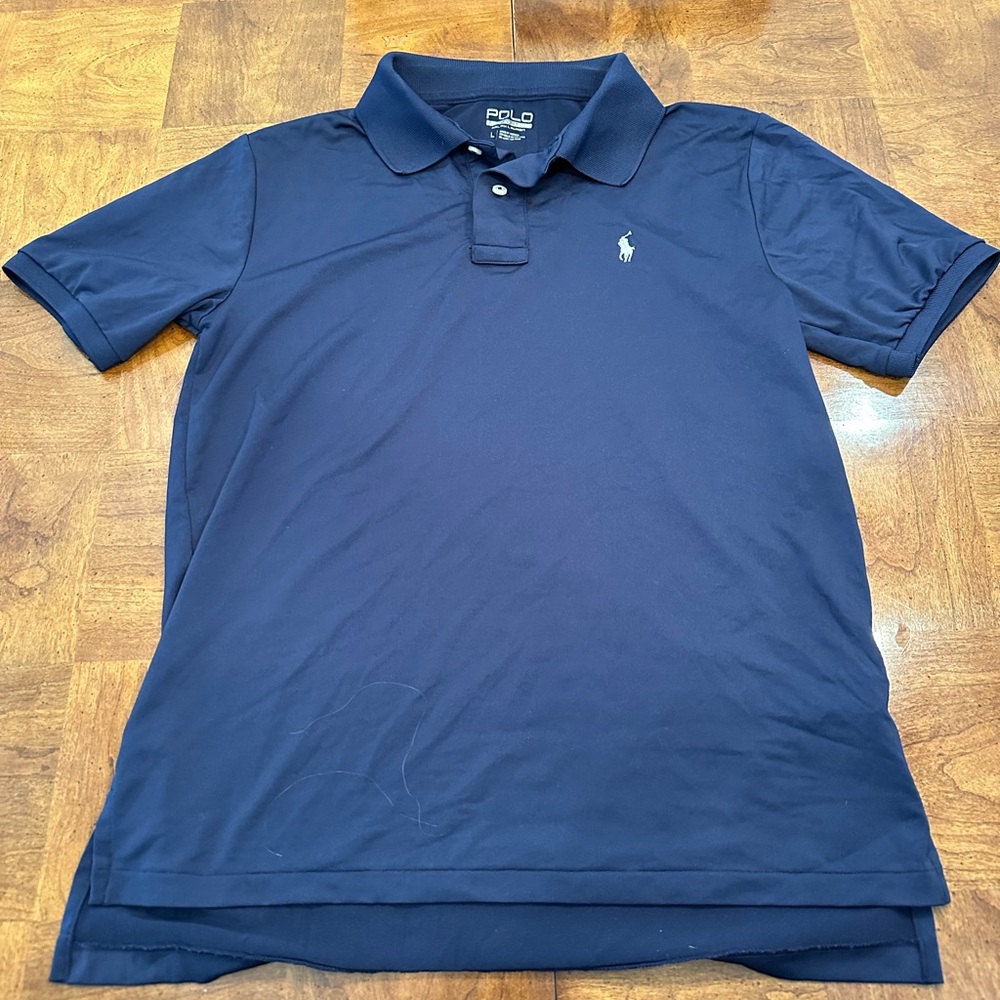Boys Navy Blue Polo Shirt